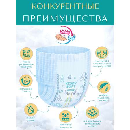 Трусики Kiddy Soft S 82 шт.