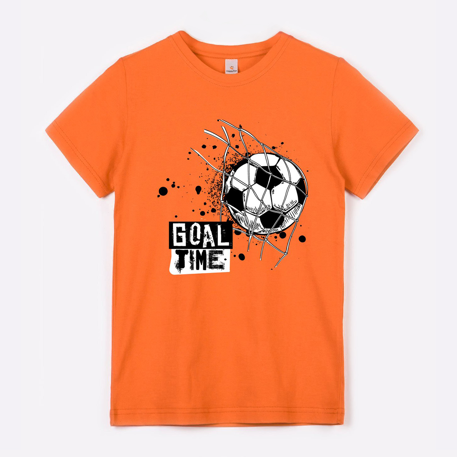 Футболка HappyFox HF55011Mgoal.оранжевый - фото 1