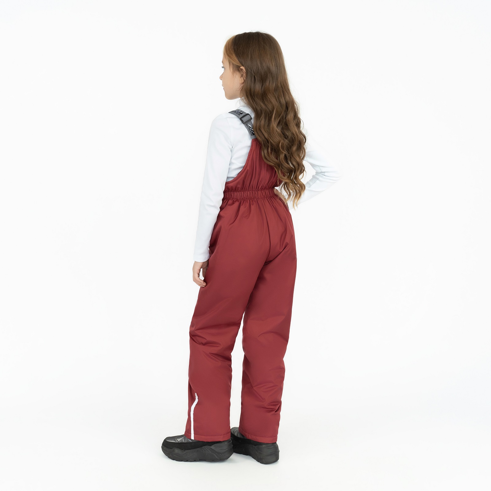 Полукомбинезон Arctic kids 60-006/2 бордо - фото 2