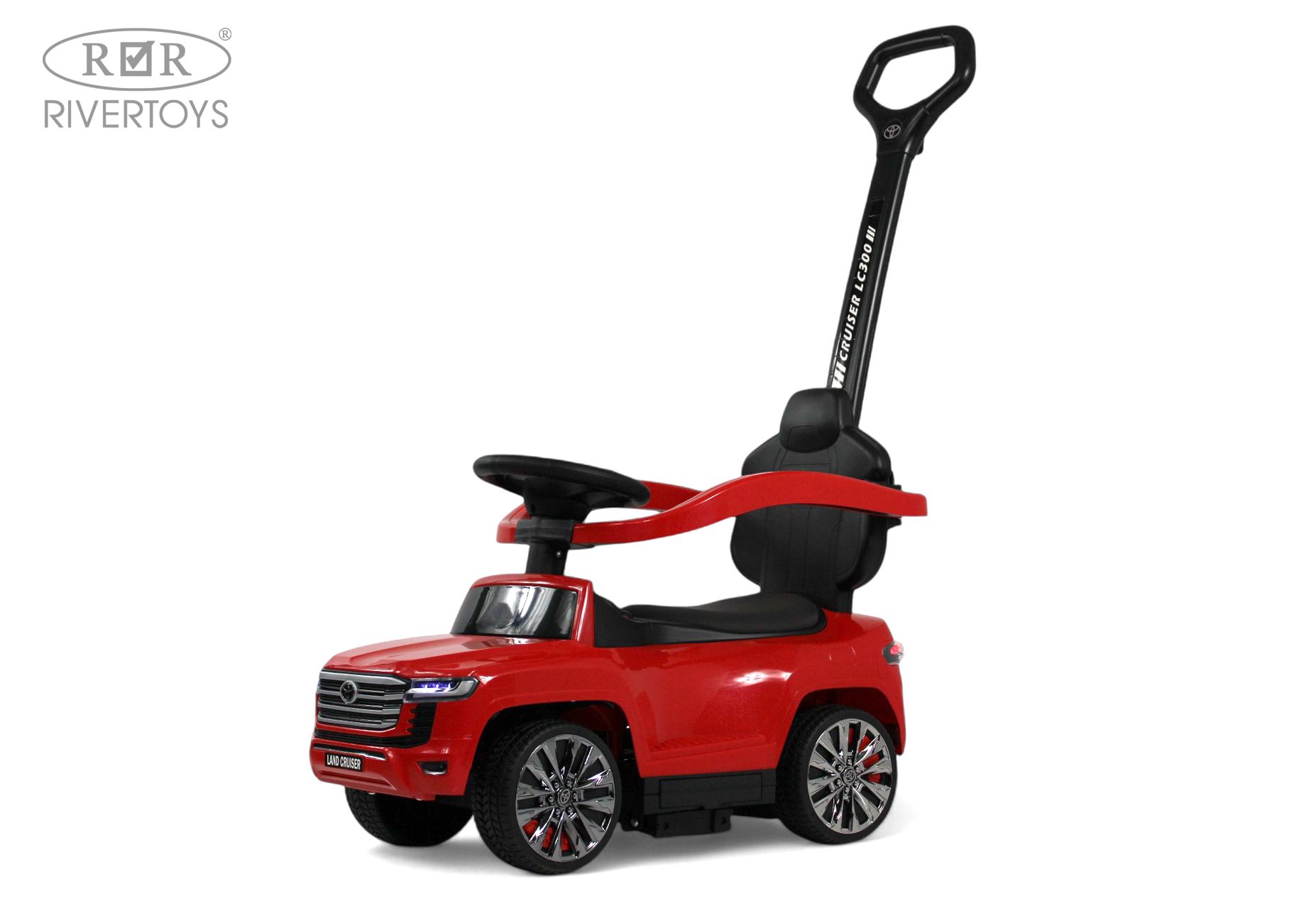 Каталка RIVERTOYS Z002ZZ-C-RED красный - фото 5