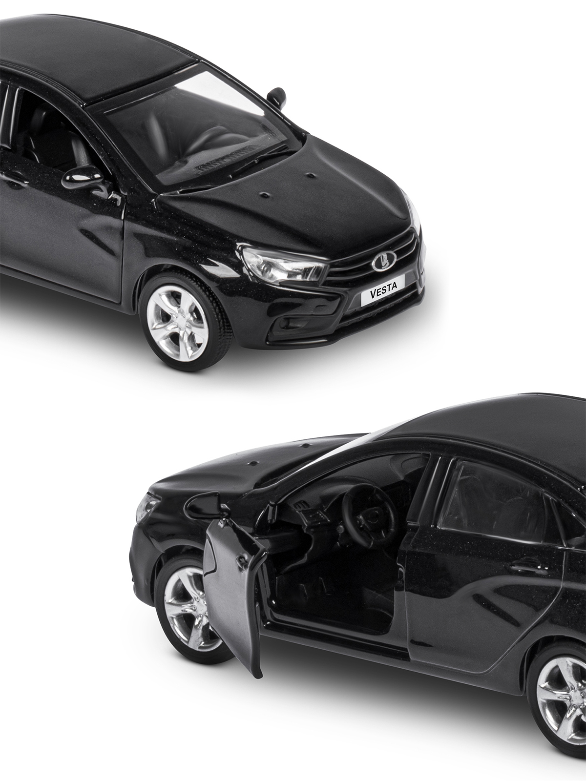 Автомобиль АВТОпанорама LADA Vesta 1:43 JB1251617 - фото 10