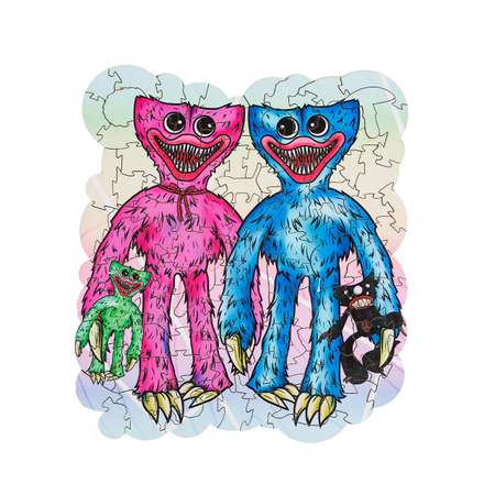Пазл Melograno puzzle деревянный