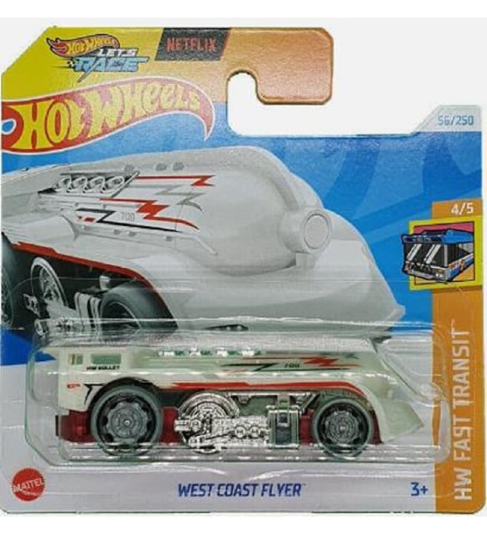 Болид Hot Wheels West coast flyer 1:64 1407 - фото 1