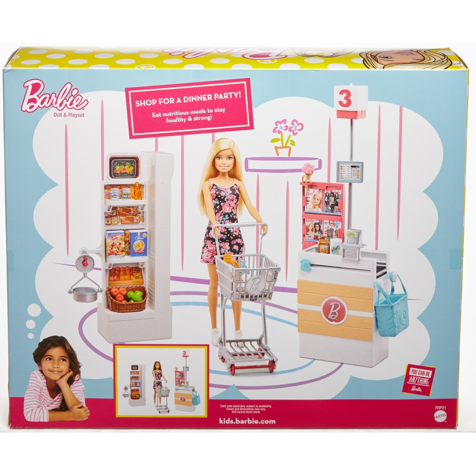 Кукла модельная Barbie FRP01 - фото 4