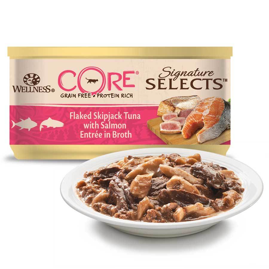 Корм влажный для кошек Wellness CORE Core 79г с тунцом и лососем - фото 2