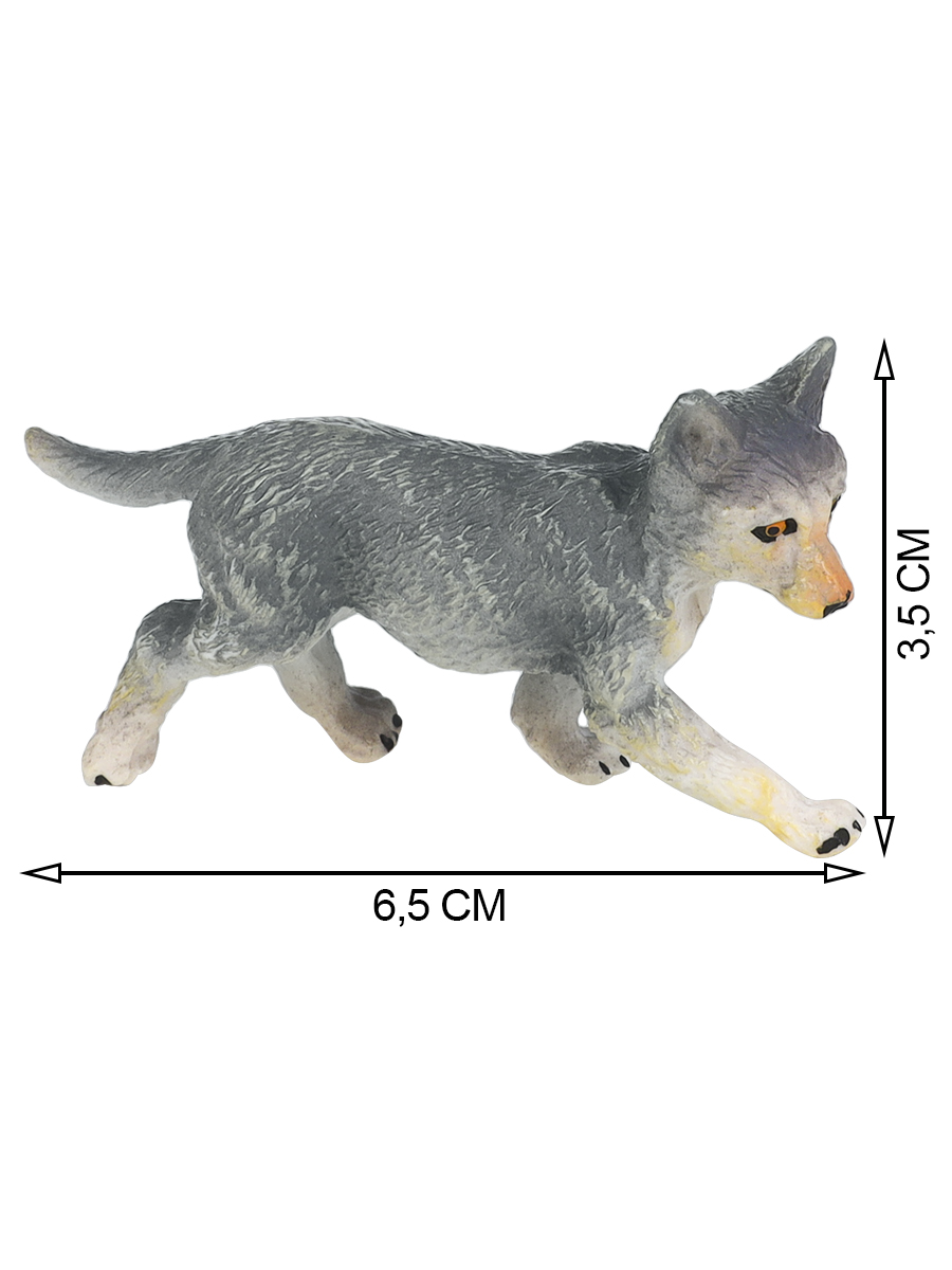 Игровой набор Masai Mara Семья серых волков - фото 2