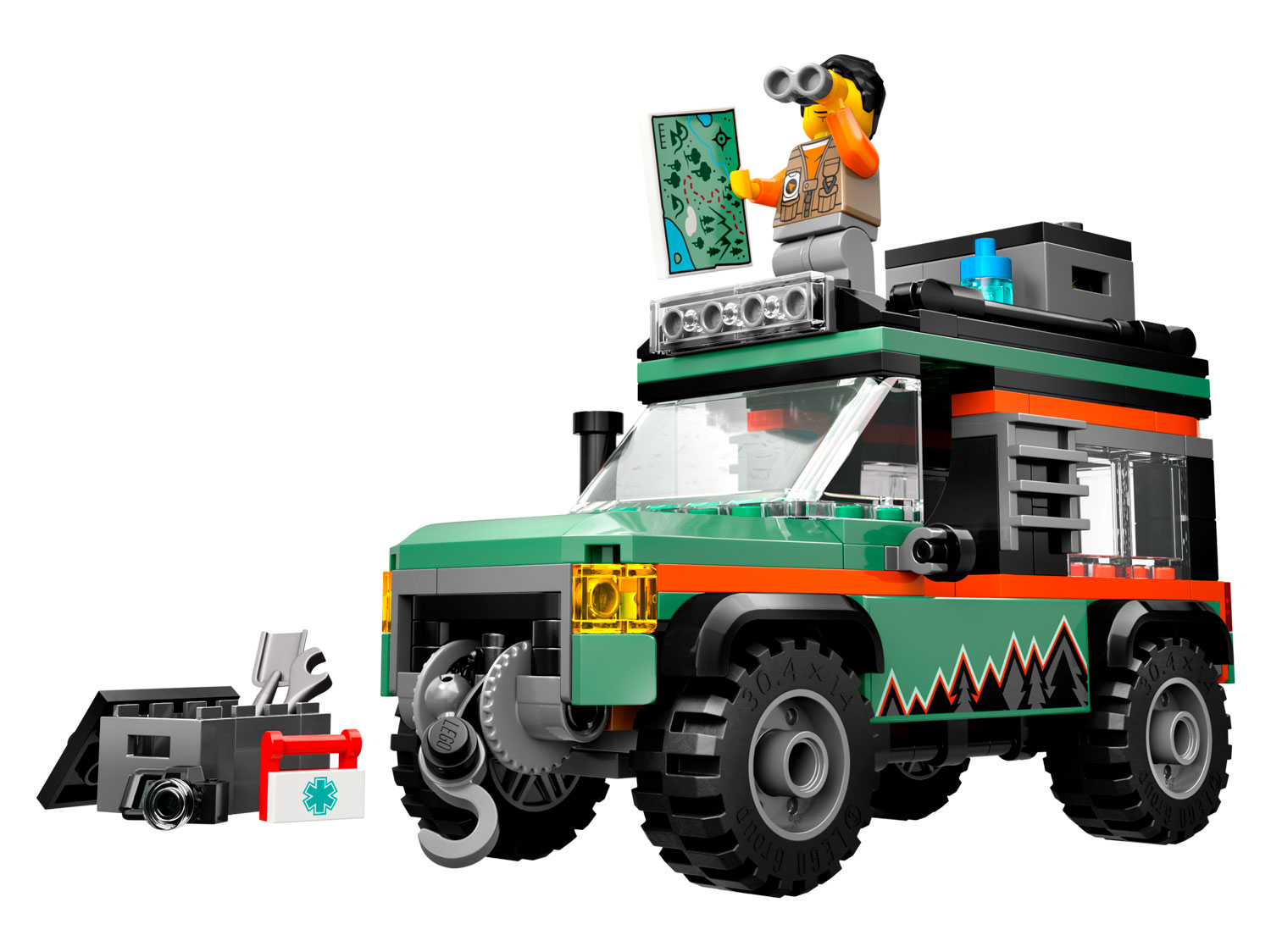 Конструктор LEGO City Внедорожник 60447 221 дет. - фото 6