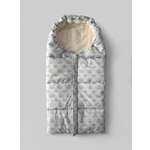 Конверт в коляску Bunnyphant серебряный