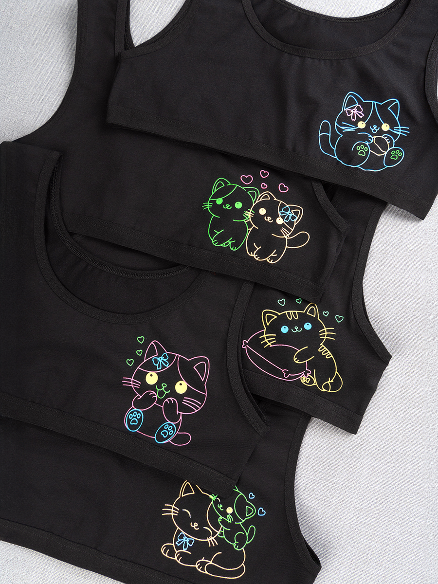 Топ 5 шт HappyFox HF173429микс - фото 3