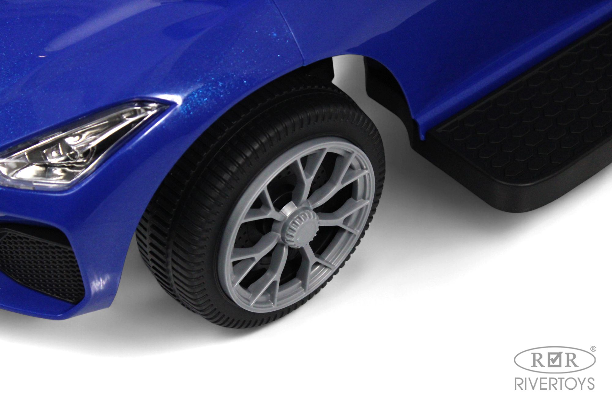 Каталка RIVERTOYS Z005ZZ-B-BLUE синий - фото 5