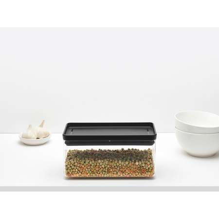 Контейнер модульный Brabantia Tasty+ 1,5л темно-серый 229923