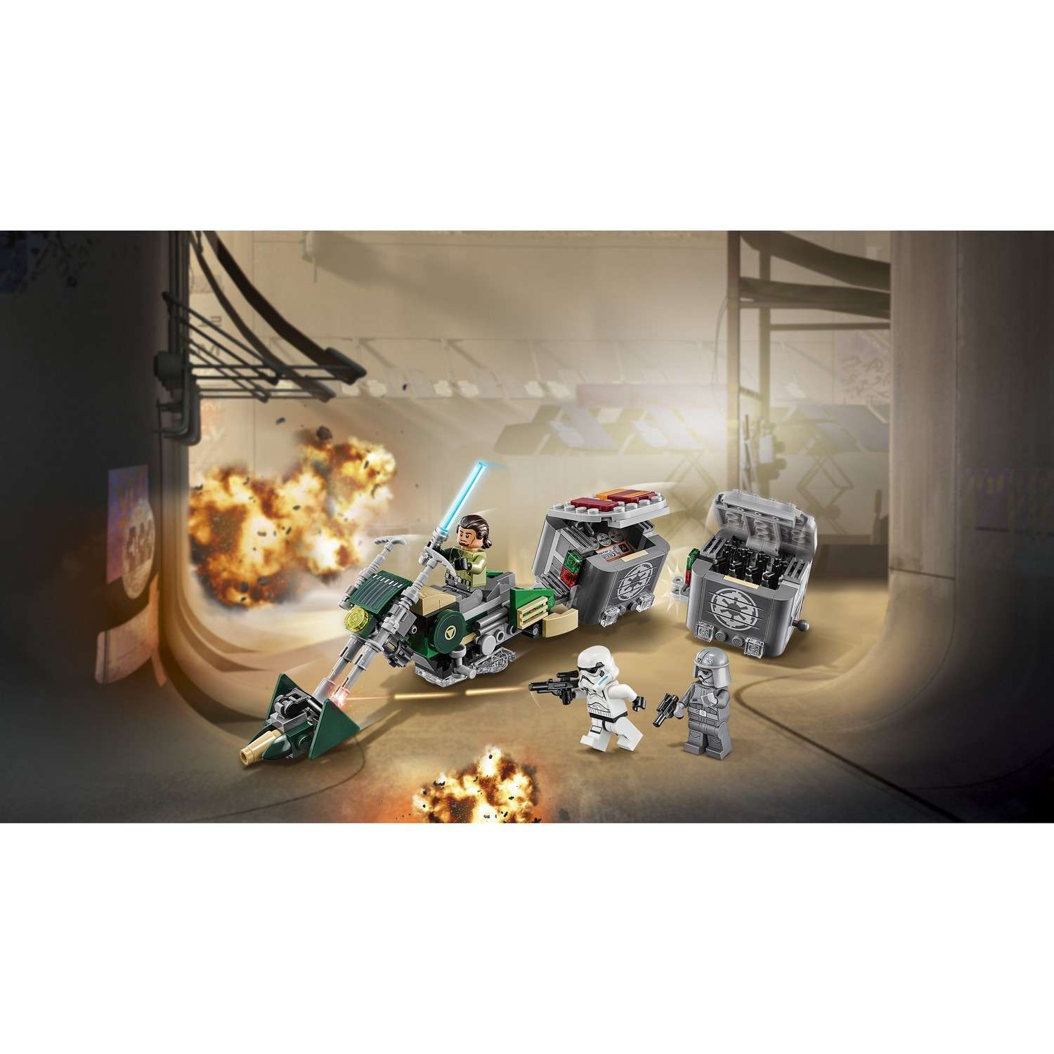 Конструктор LEGO Star Wars Скоростной спидер Кэнана блочный - фото 4