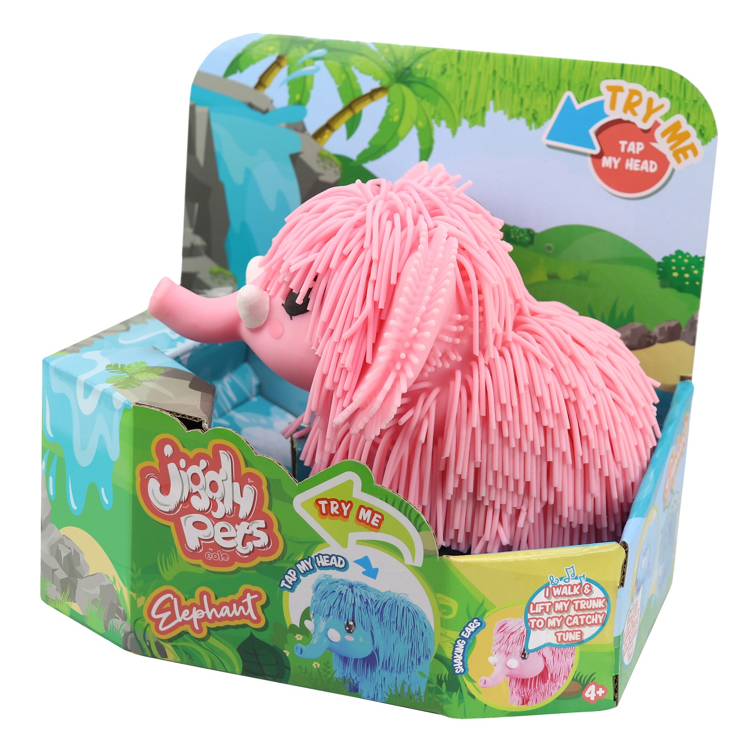 Игрушка мягкая Jiggly Pets 14 см - фото 7