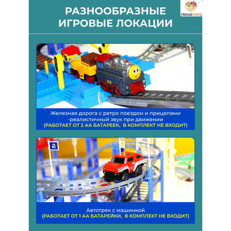 Развивающая железная дорога TrendToys