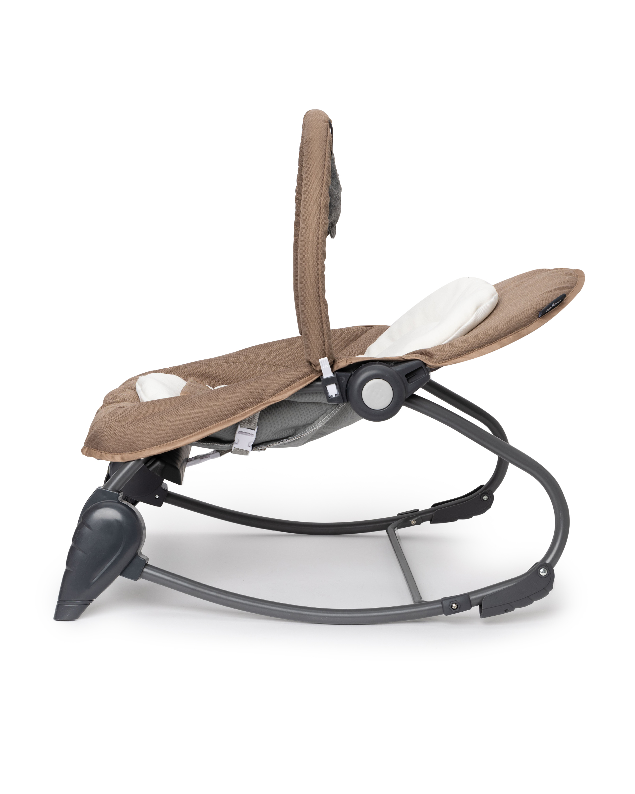 Шезлонг BabyGo Birdy бежевый - фото 4