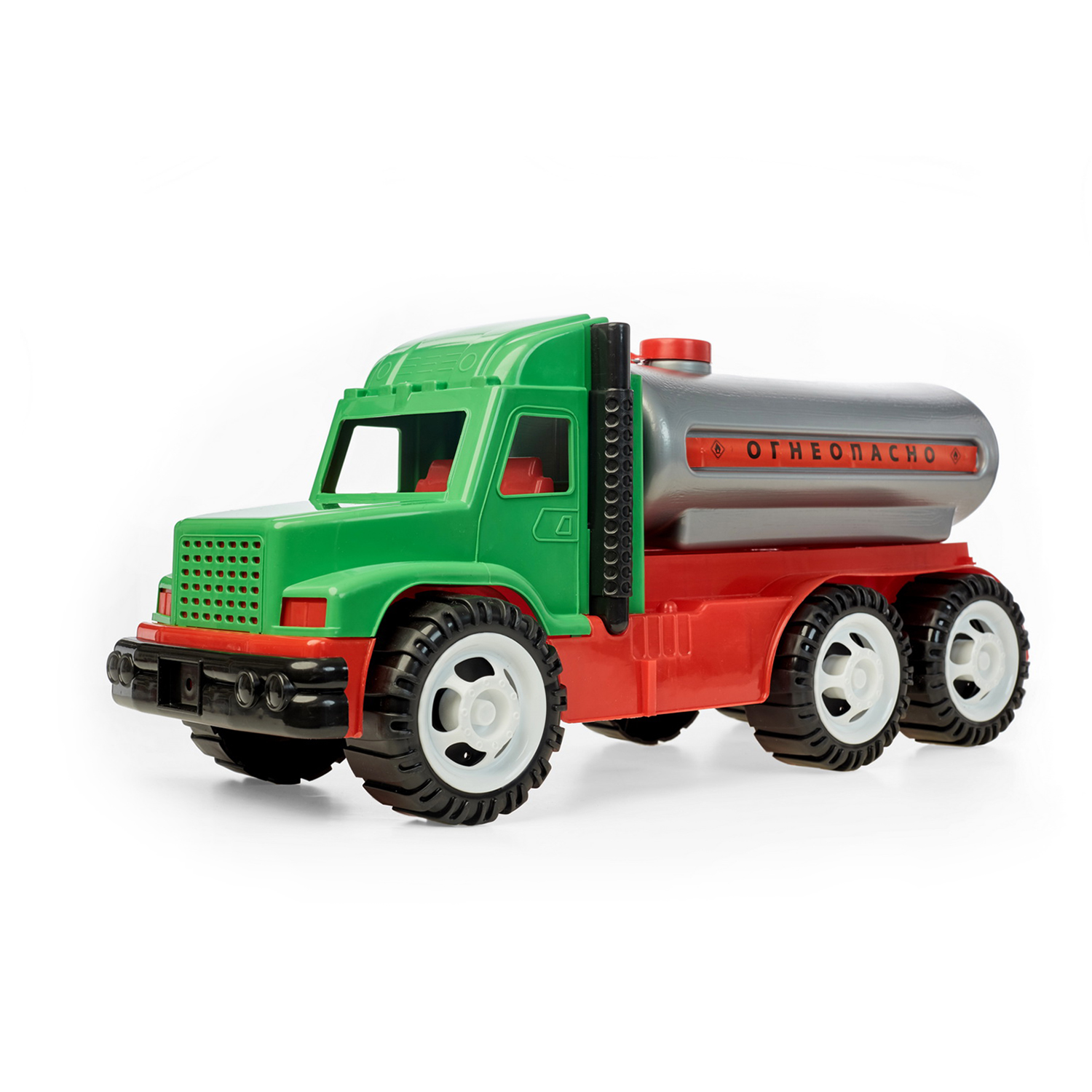 Грузовик Karolina toys Бензовоз 40-0062/зеленый - фото 3