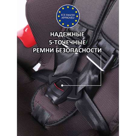 Автокресло BabyCare Isofix 1/2 (9-25 кг)