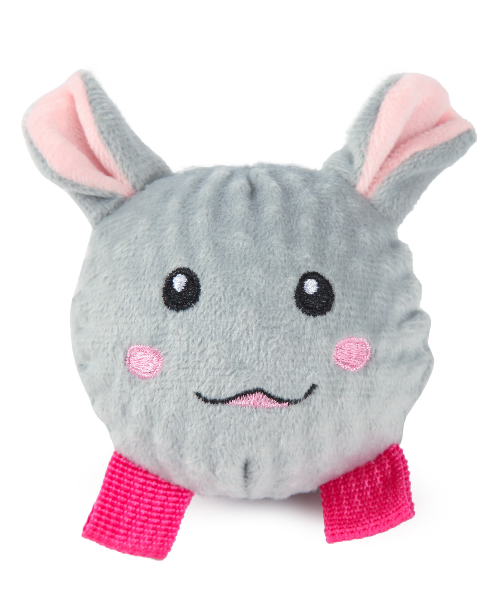 Изображение товара Игрушка для собак Barbaks Кролик-мяч 13см с пищалкой