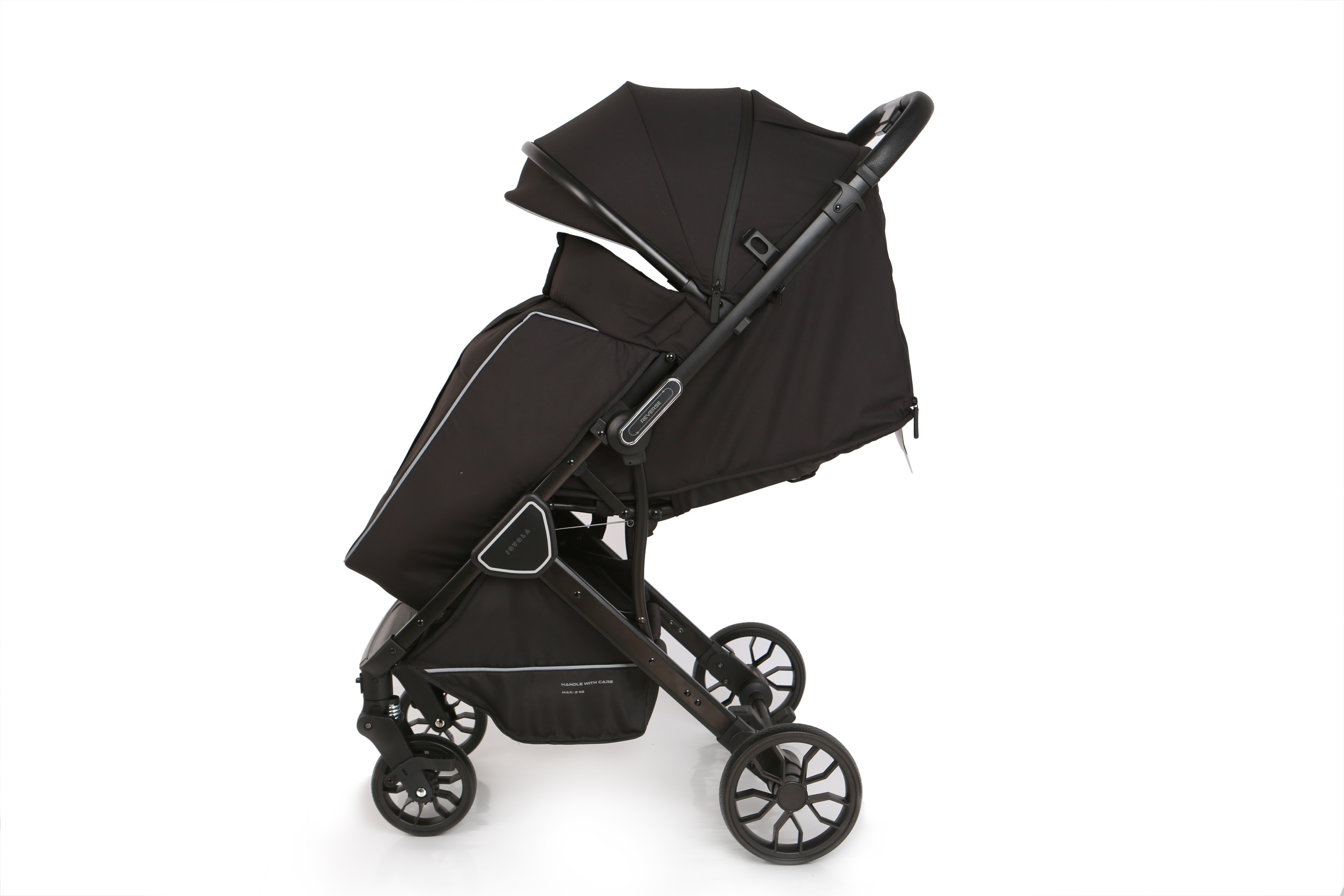 Коляска прогулочная JOVOLA Storm черный - фото 3