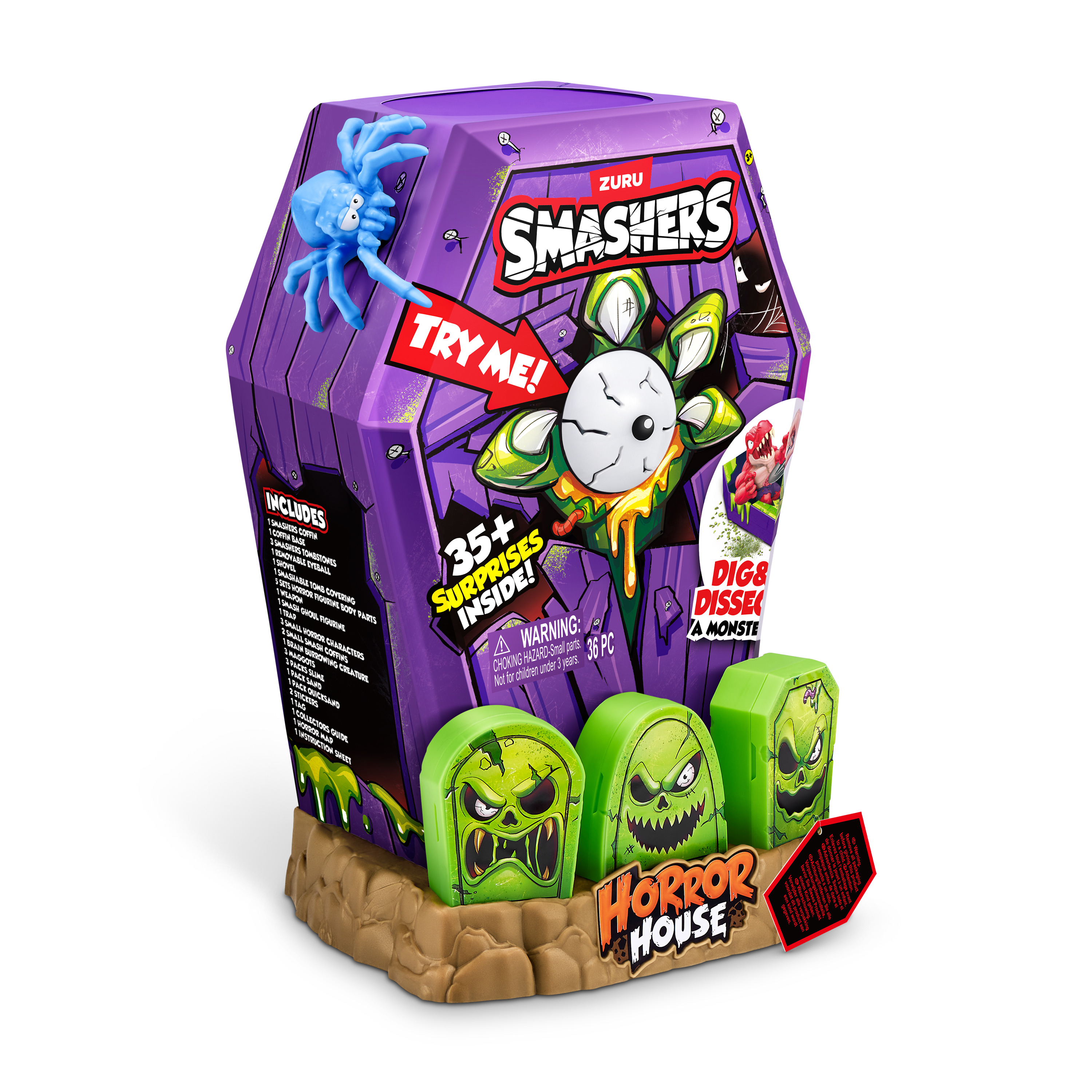 Игровой набор Zuru Smashers Дом Ужасов большой - фото 22