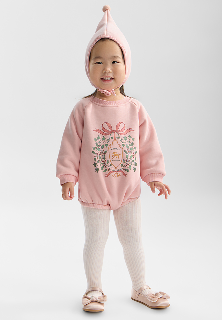 Боди и шапочка Happy Baby 88573-0_pink - фото 3