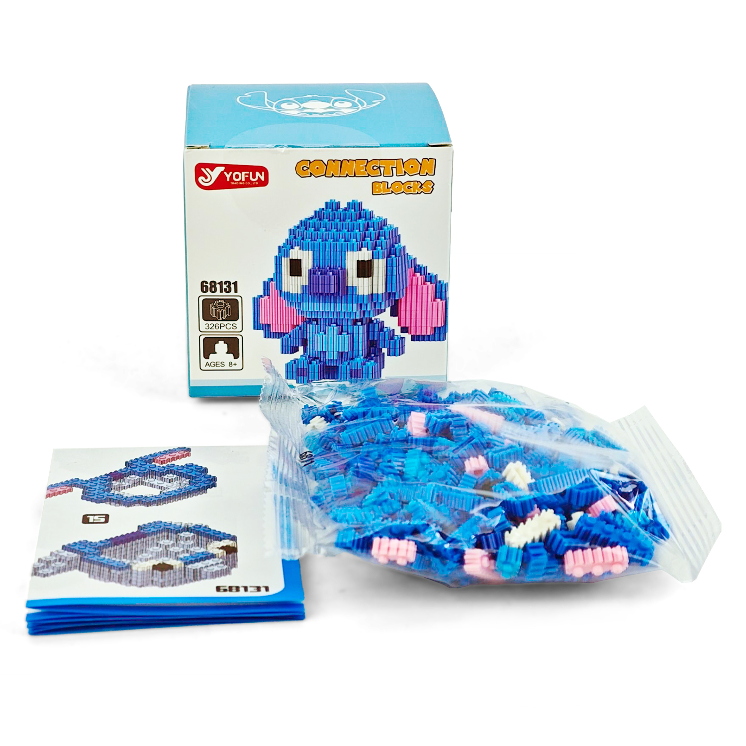 Конструктор Стич Малыш 326 дет. - фото 2