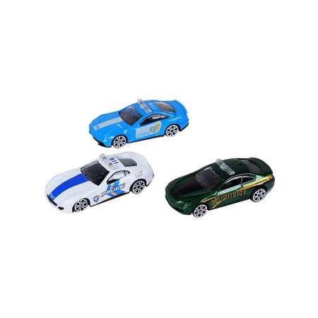 Игровой набор AUTODRIVE Машинки металлические 3шт 1:64