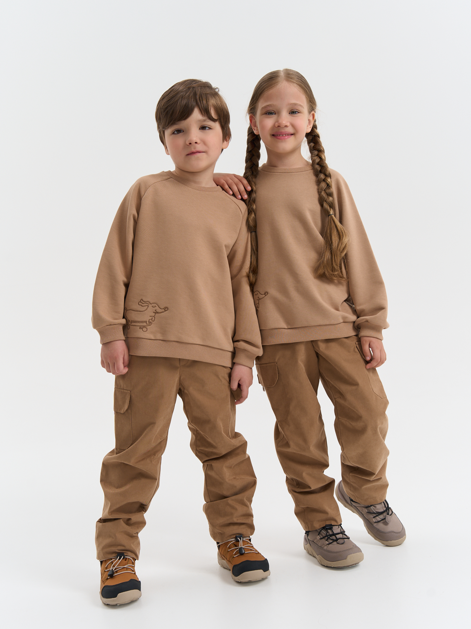 Брюки BUNGLY 1R2914/Орех - фото 2