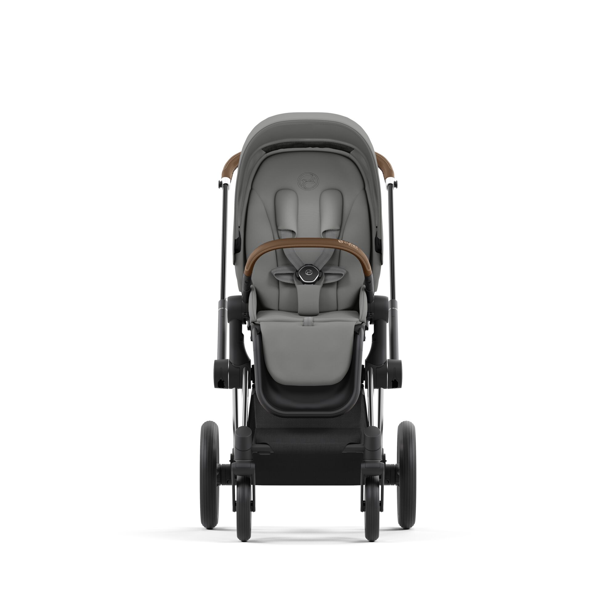 Коляска 2в1 Cybex Priam IV Chrome Brown серый - фото 6