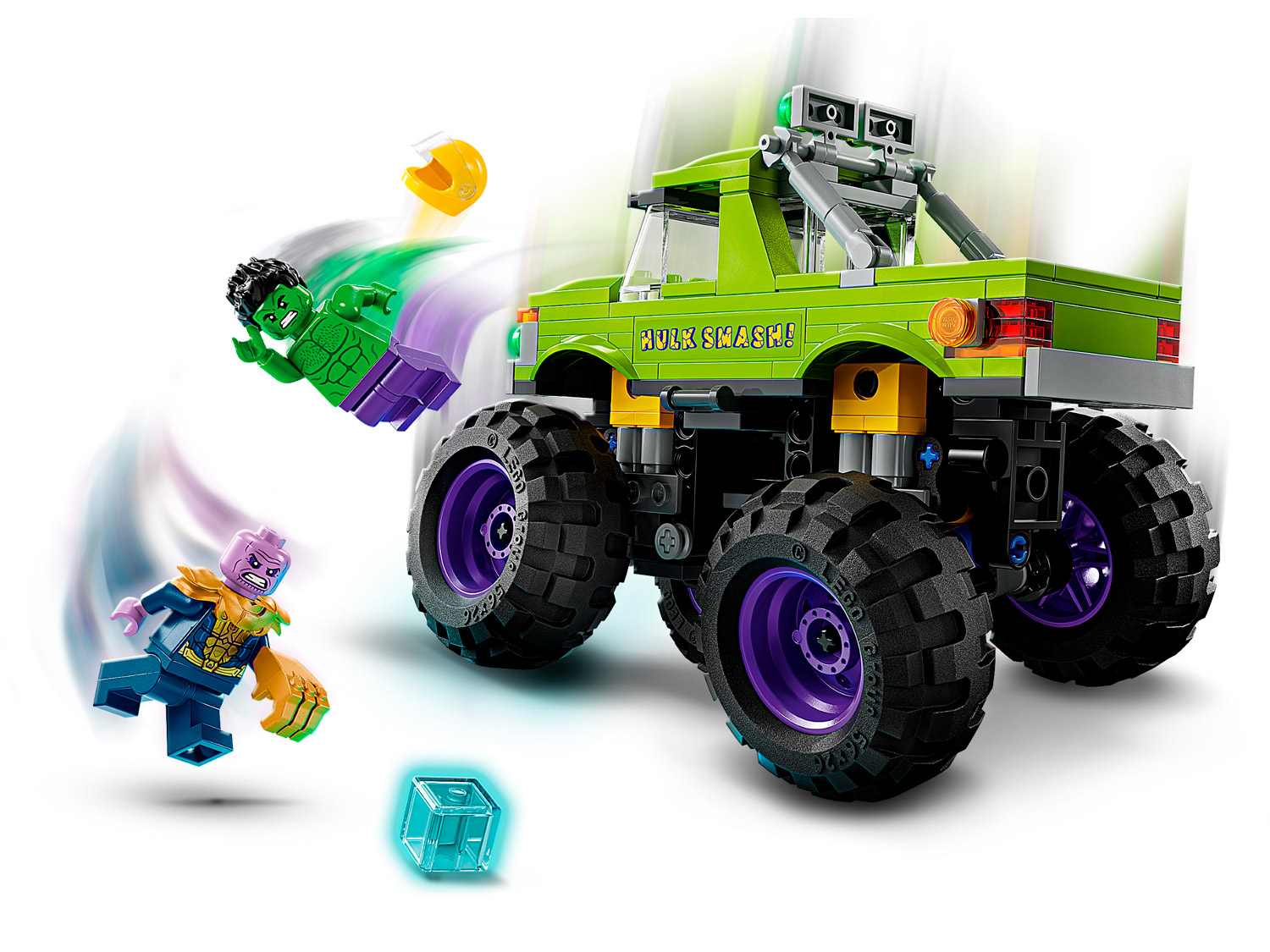 Конструктор LEGO Marvel Super Heroes Монстр-трак Халка 229 дет. - фото 3