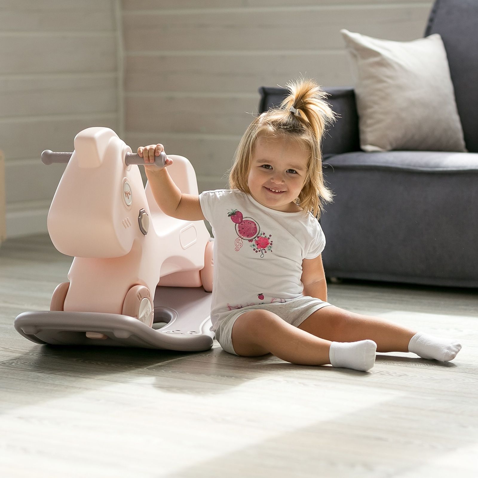 Качалка UNIX Kids Rose в ассортименте - фото 10