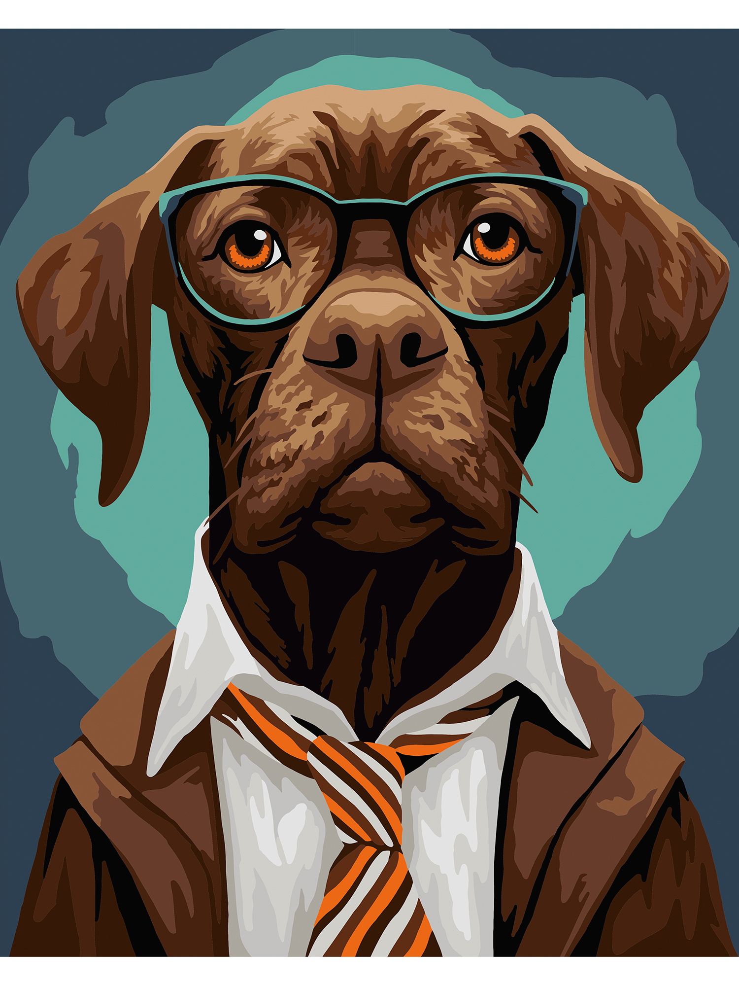 Картина по номерам Art on Canvas Работник месяца в ассортименте - фото 2