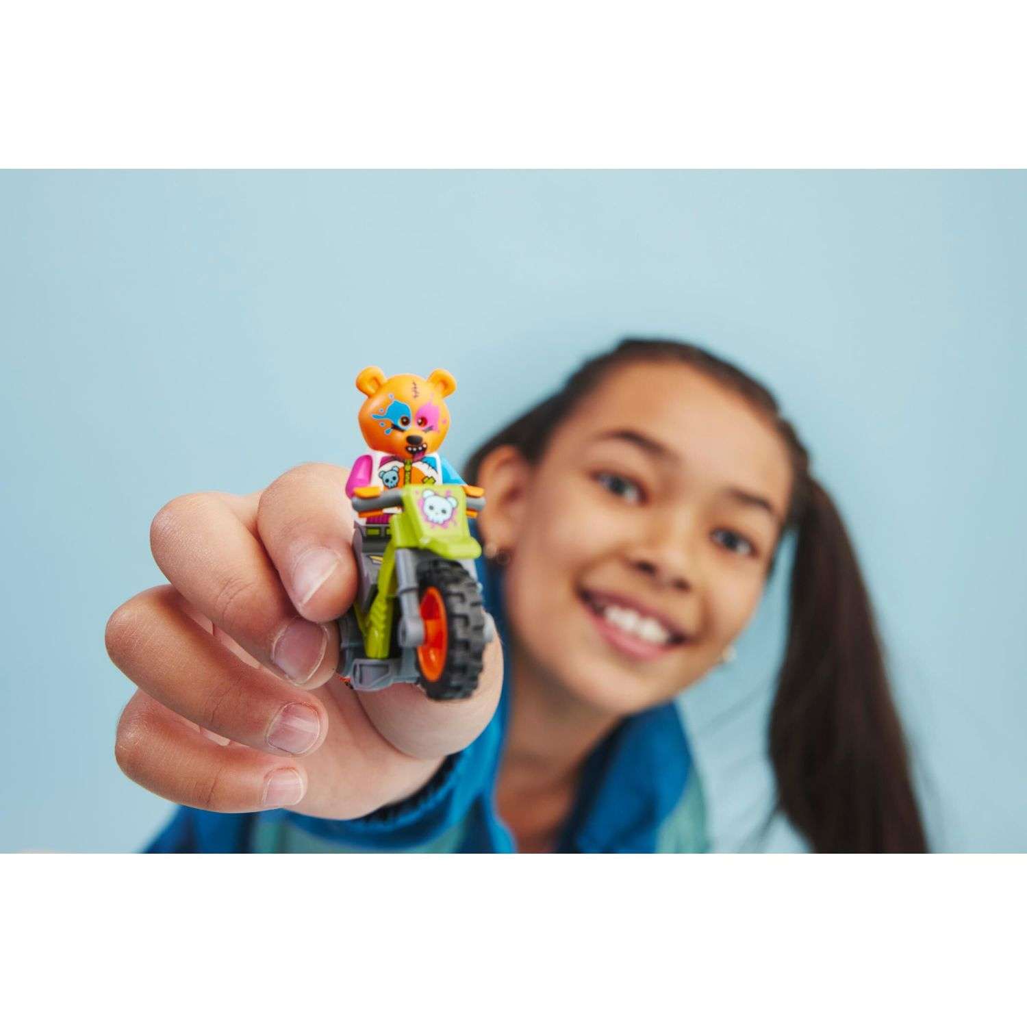 Конструктор LEGO City Медвежий трюковой велосипед блочный - фото 7