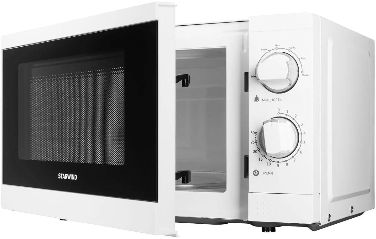 Микроволновая печь StarWind Smw 4020 700Вт 20л белый - фото 12