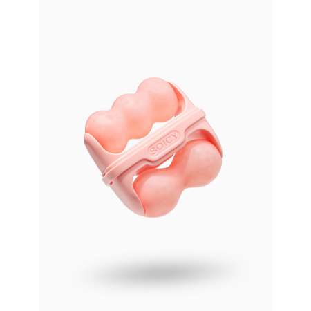 Роликовый массажер для лица Mezonica Soicy 30 pink