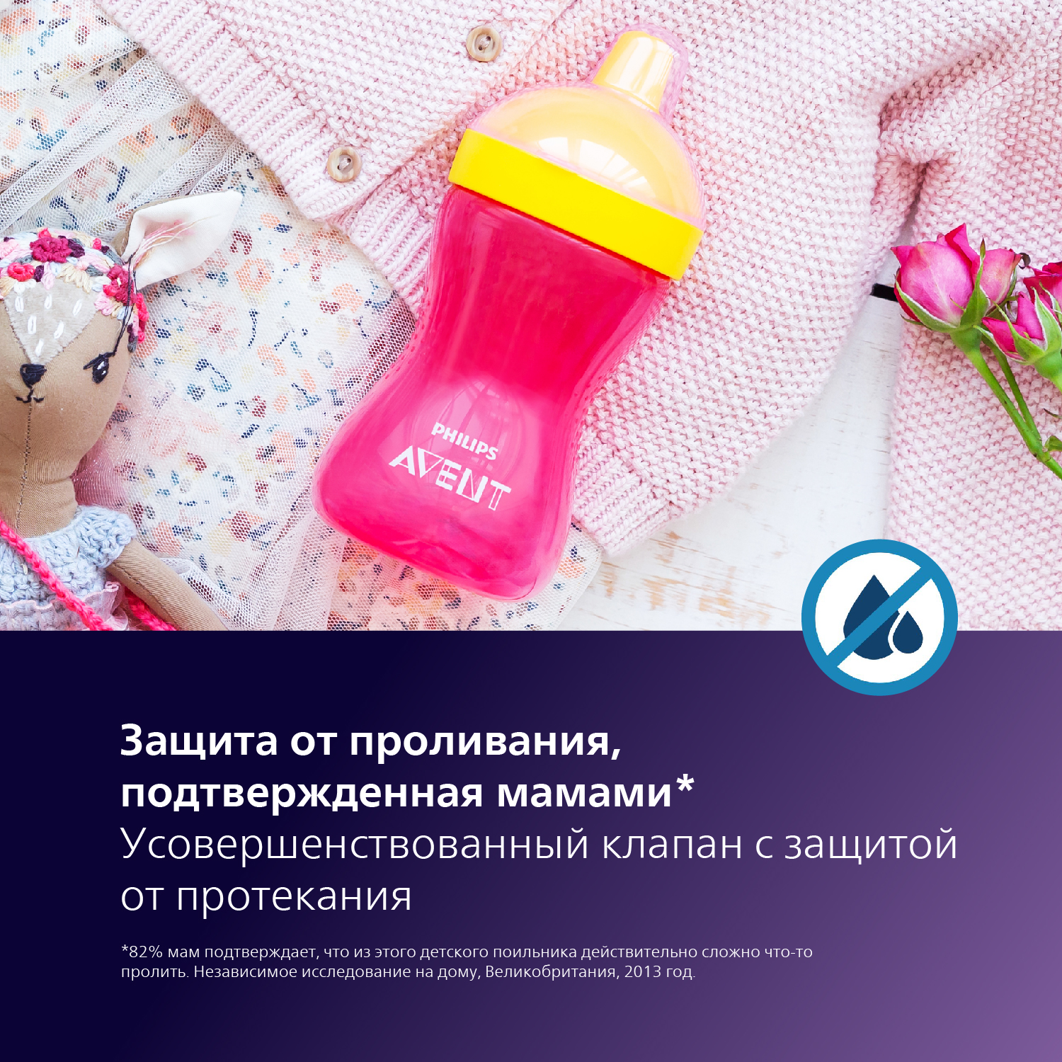 Поильник Philips Avent 300 мл - фото 3