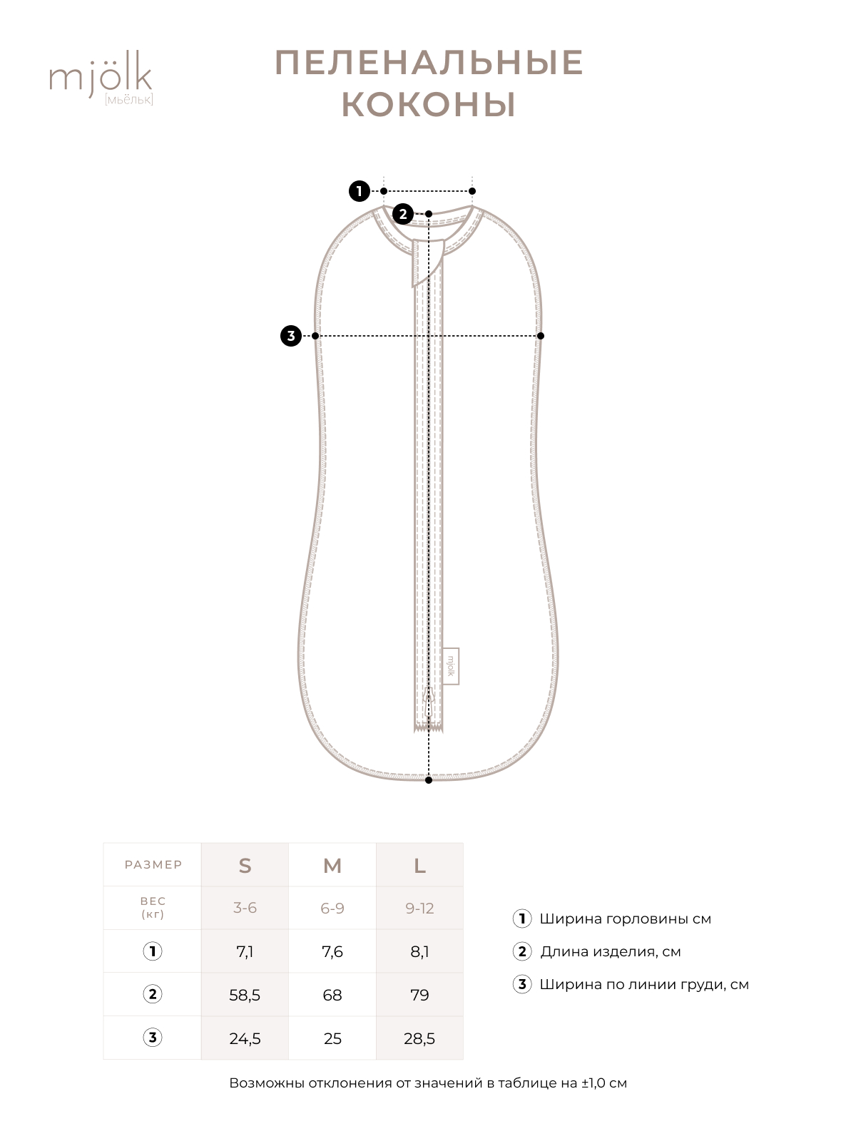 Конверт пеленальный (кокон) Mjolk - фото 7