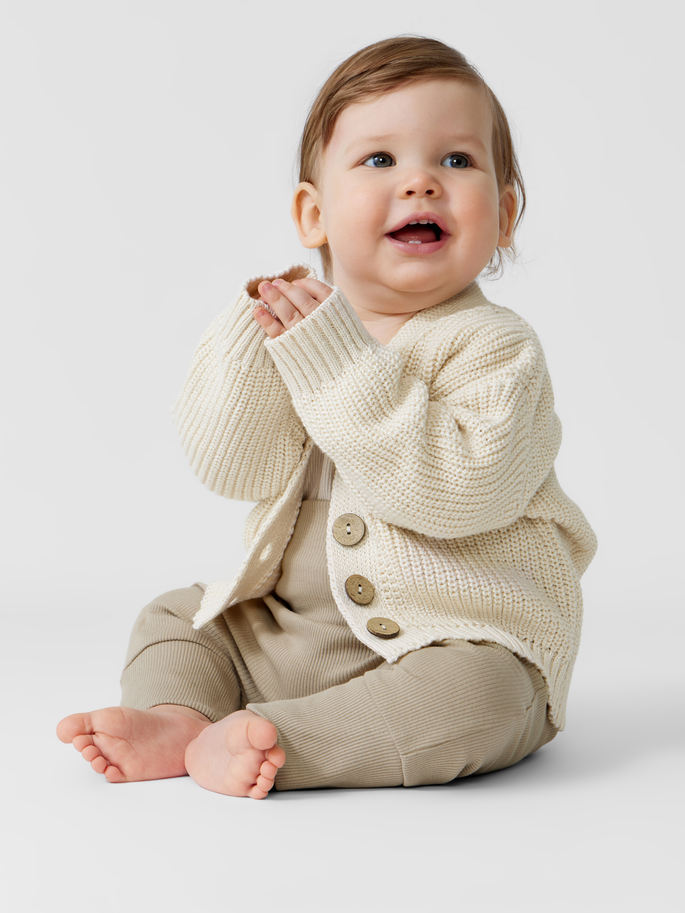 Кардиган Happy Baby 88582-0_milky - фото 7