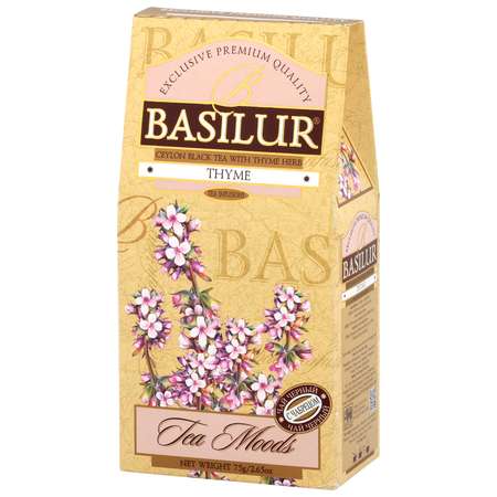 Чай черный Basilur Чайный Каприз С Чабрецом 100 г