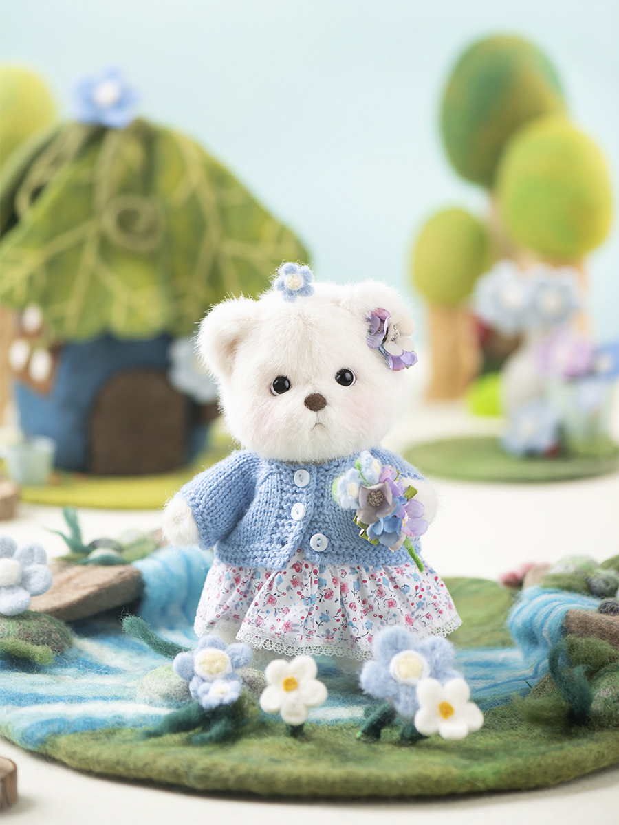 Мягкая игрушка TeddyTales Медведь Незабудка - фото 8