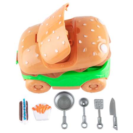Игровой набор . продукты, прилавок, касса, тележки и корзинки