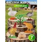 Игровой набор DARWIN Животные Птичий двор 4шт