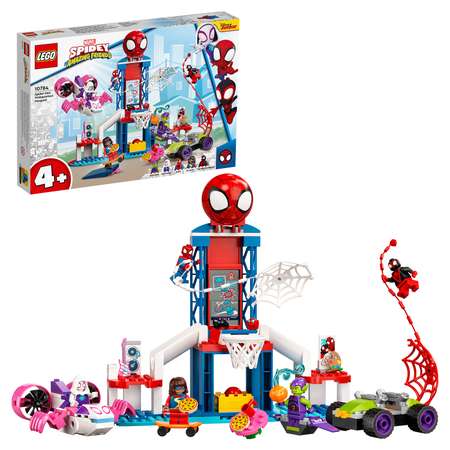 Конструктор LEGO Spidey Вечеринка в штабе блочный