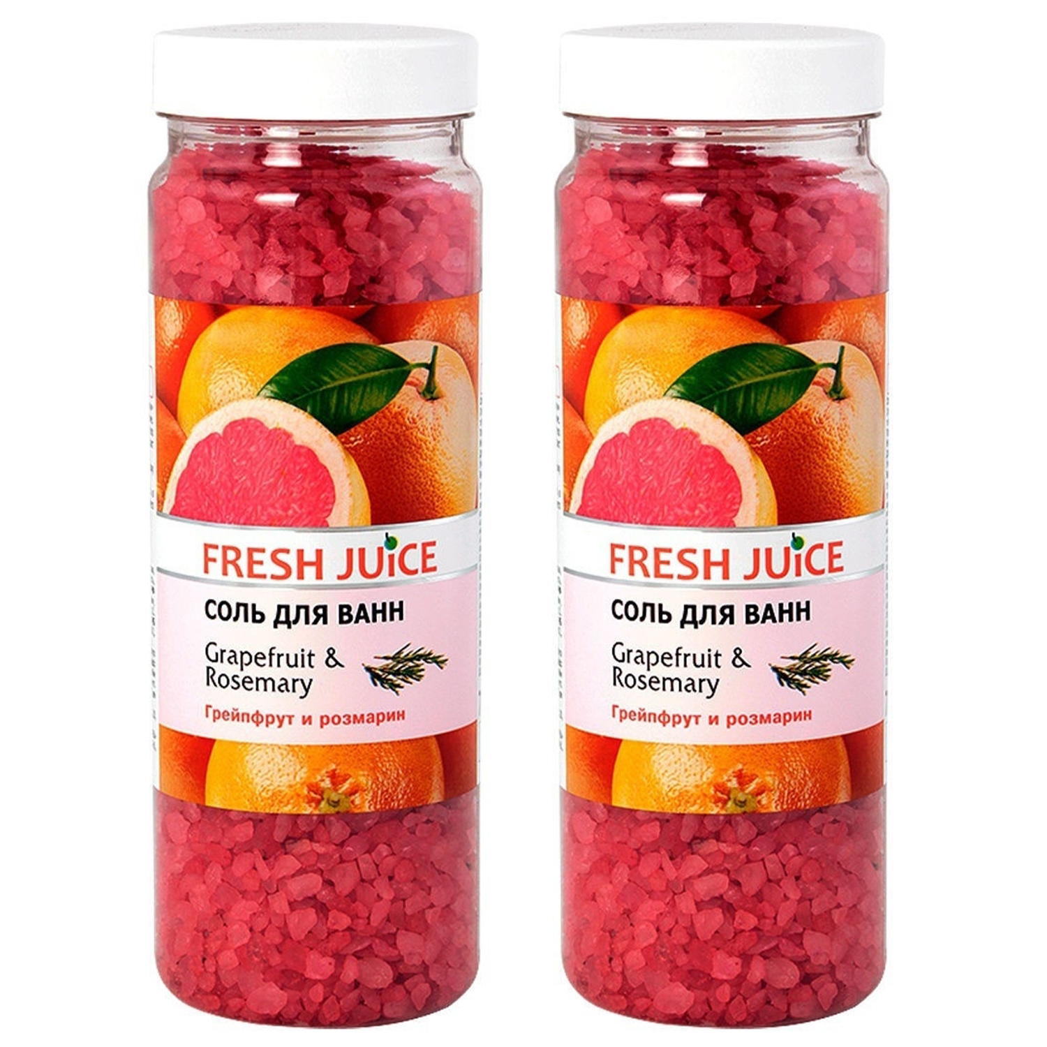 Соль для ванн Fresh Juice 700 мл 2 шт. - фото 1