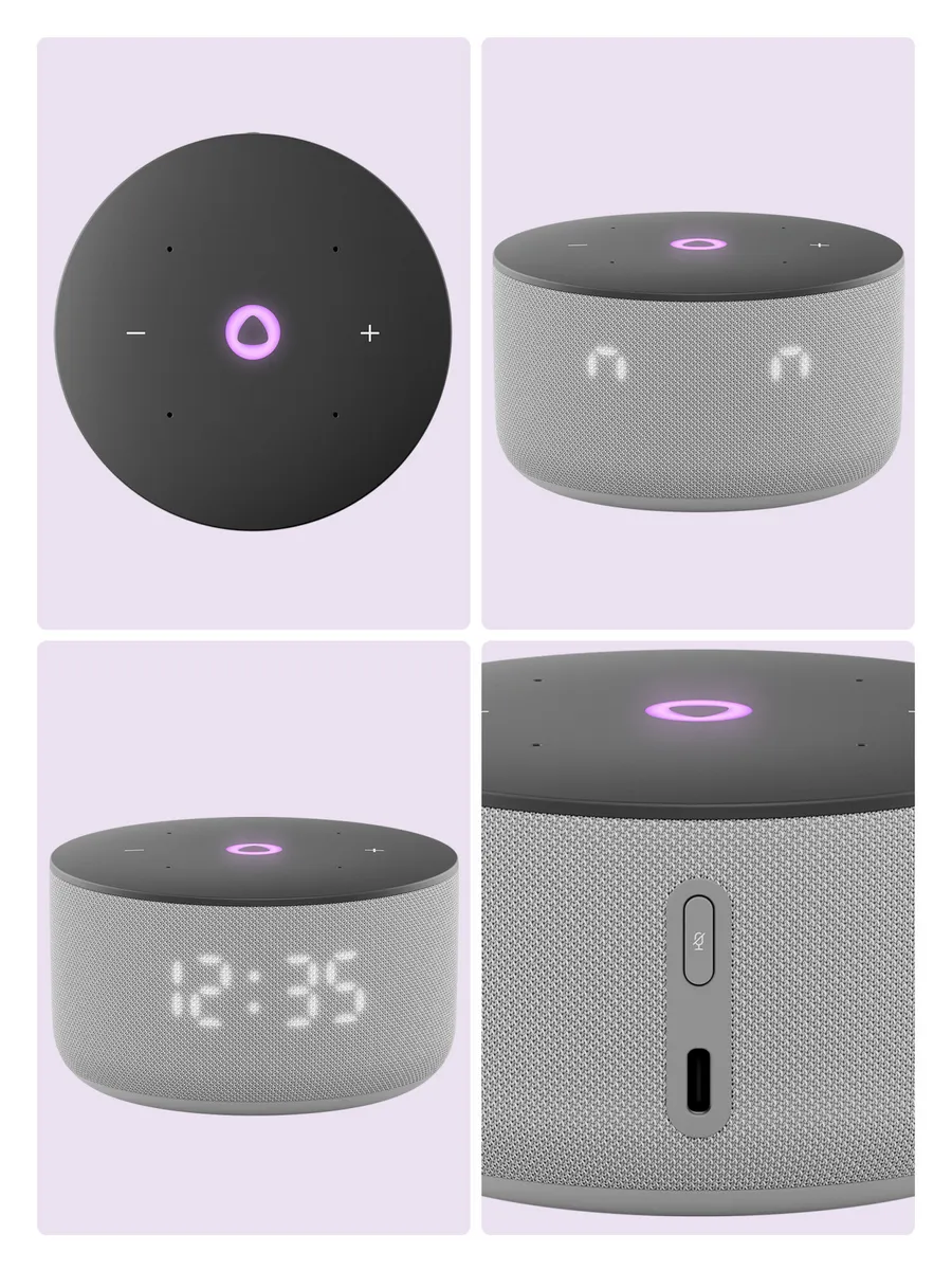 Колонка умная, bluetooth Яндекс Станция Мини 3 - фото 2