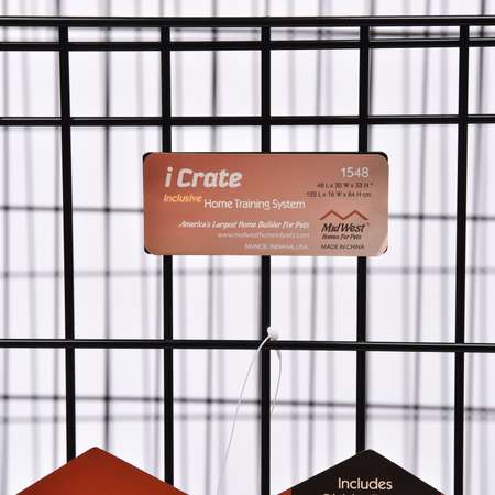 Клетка Midwest iCrate 1дверь Черная 1548