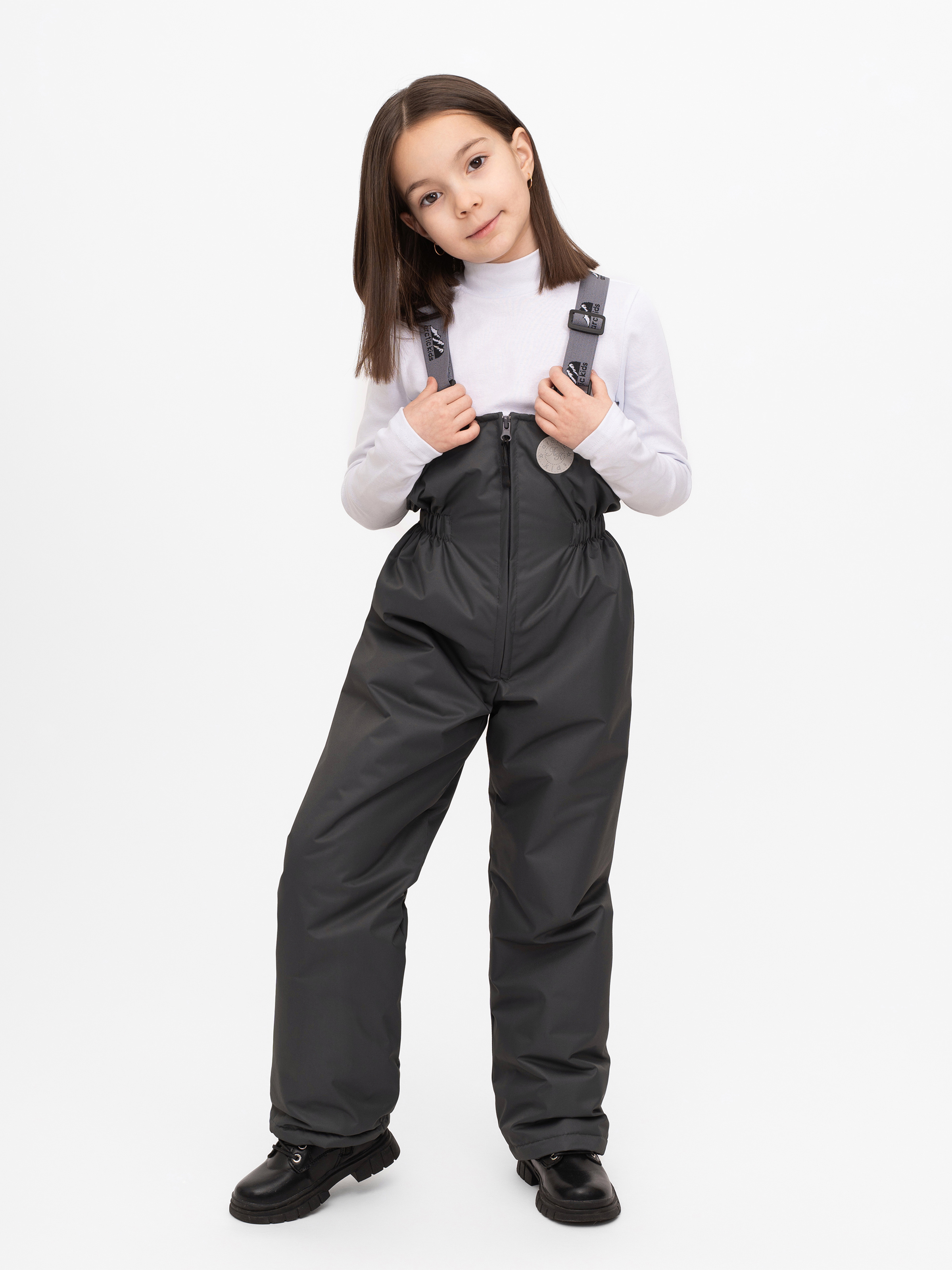 Полукомбинезон Arctic kids 60-013 серый - фото 8