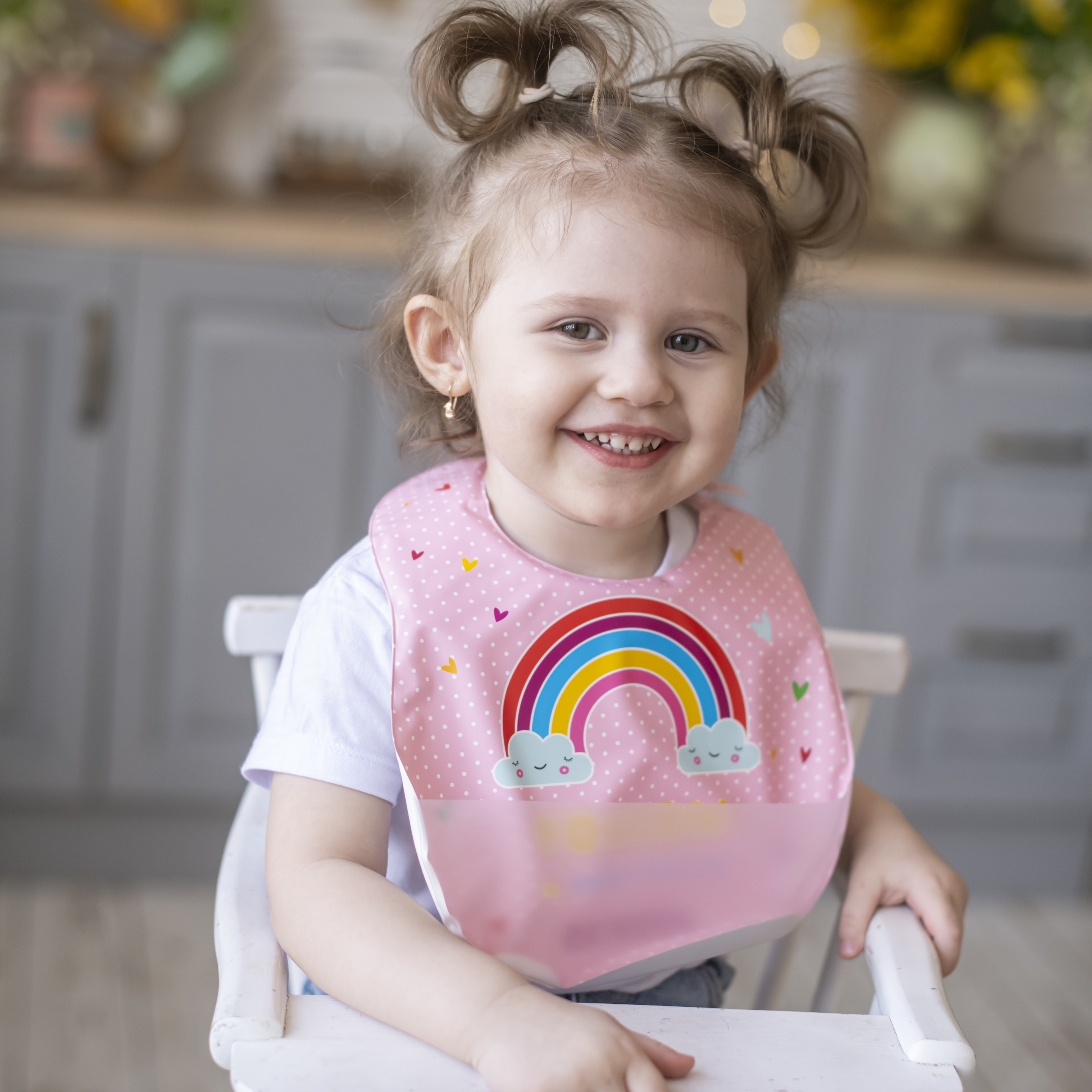 Нагрудник Uviton пластик 1 шт. в ассортименте - фото 4