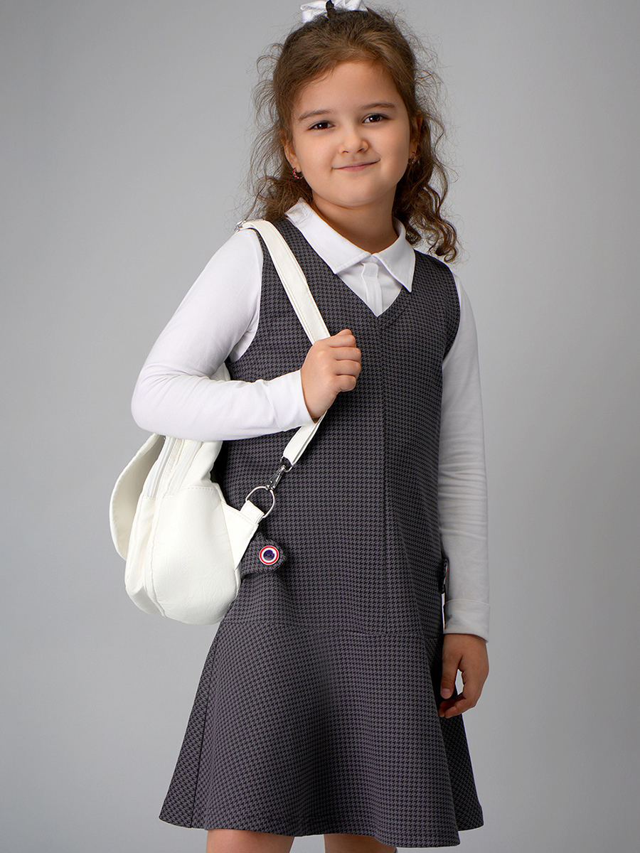 Сарафан HappyFox HF33116серый - фото 2