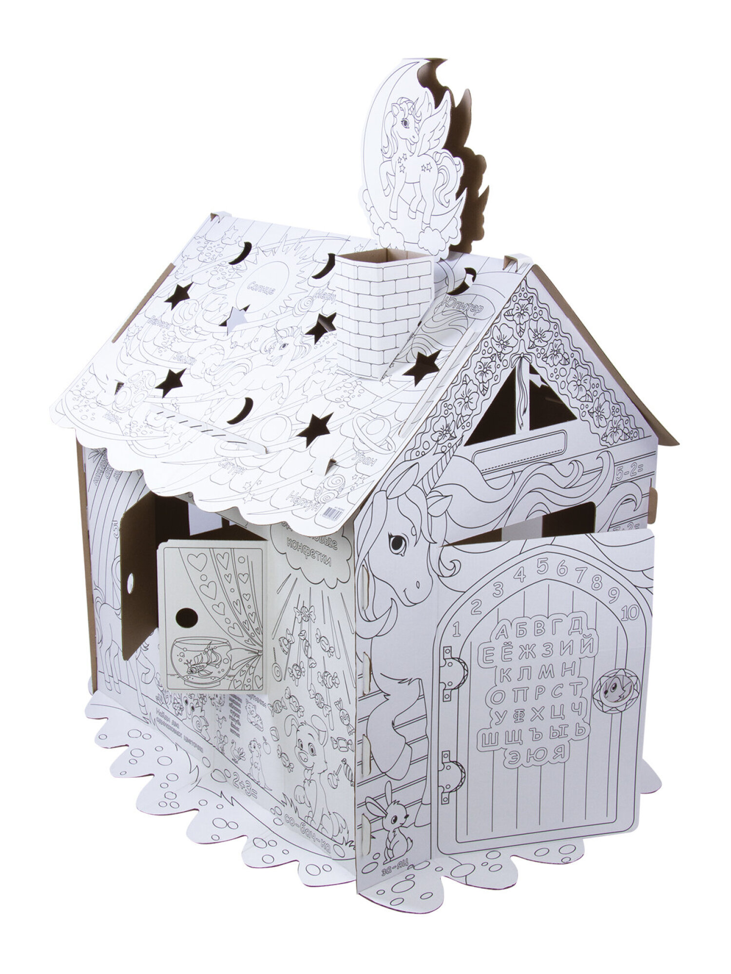 Набор для творчества Brauberg Единорог Домик-раскраска - фото 13